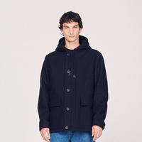 Sandro 77%绵羊毛面料 男士毛呢外套