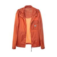 限尺码：MONCLER 蒙口男士轻薄款连帽皮肤衣夹克外套