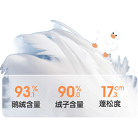 ibaby 白鹅绒 儿童羽绒服 120码【充绒量:49.6g】 岩栖雪豹