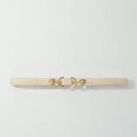 maje 女装法式时尚设计感鳄鱼纹细腰带皮带新年送礼节日礼品