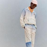 LACOSTE 法国鳄鱼 男装时尚潮流渐变设计休闲裤网状透气内衬运动休闲长裤