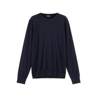 Ermenegildo Zegna 男士CASHSETA薄款圆领长袖针织衫羊绒衫套头衫