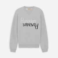 MAISON KITSUNÉ MAISON KITSUNE 小狐狸男女同款秋季潮流休闲字母设计圆领长袖卫衣