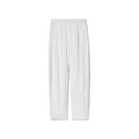 限尺码：LACOSTE 法国鳄鱼女装时尚潮流休闲简约松紧腰直筒裤长裤女式裤子时尚舒适