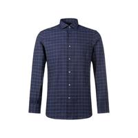 限尺码：Ermenegildo Zegna 男士棉质休闲长袖衬衫