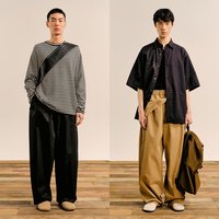 速写 青年男士休闲裤 9O8E11300