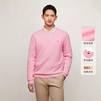 TOMMY HILFIGER 男女通勤圆领针织衫毛衣