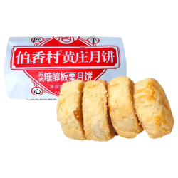 伯香村 手工酥皮 板栗味月饼 糖醇板栗味430g