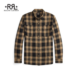 RRL 男装 26年春季格纹工作衬衫RL95606 200-多色 XL