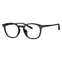 BOLON/暴龙 超轻 近视眼镜+镜框+镜片 镜框+依视路膜岩高清镜片1.60 板材-亮黑色-BJ5207B10