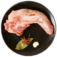  大红门 中华老字号 黑猪带根猪舌 带根猪舌2斤