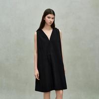  ochirly/欧时力 宽松V领 女士连衣裙