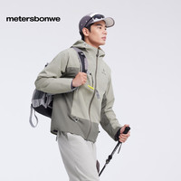 美特斯邦威 [商场同款]夹克男女同25春季山系拼色