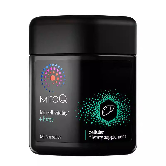 Mitoq 护肝奶蓟水飞蓟胆碱q10熬夜加班喝酒60粒保健品