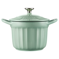 BUYDEEM 北鼎 CHEFWARE系列 CP541 汤锅(16cm、1.8L、铸铁、浅杉绿)