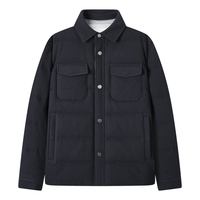 JOEONE/九牧王 保暖 男士羽绒服 修身版+藏青+JK5D51227 XL 180/100A(52) 充绒量54g