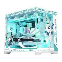 华硕 天选5060Ti/5060显卡14600KF组装电脑台式主机 初音未来白色海景房