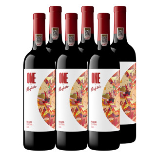 今日必买：奔富 新世界名庄入门大单品！奔富一号 加州 干红葡萄酒 750ml*6瓶 整箱装