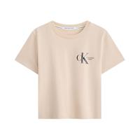  卡尔文·克莱恩/Calvin Klein 字母印花 女士短袖T恤