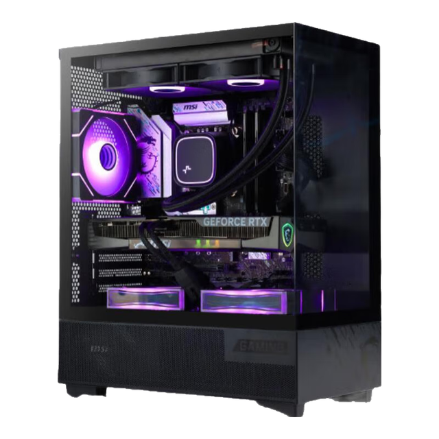 微星 游戏电竞设计建模渲染 台式电脑主机+微星5060TI显卡