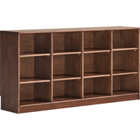  LINSY/林氏家居 全实木 书柜 【1.5米|全实木】格子书柜