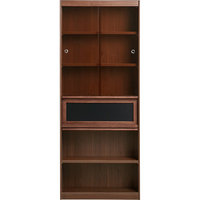  LINSY/林氏家居 储物展示 书柜 胡桃色|带灯书柜|0.8m