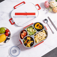 LOCK&LOCK 活动只有今天！大容量不锈钢餐盒1.5L 赠便当包