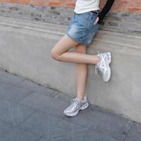 莎莎苏 春秋运动休闲鞋女鞋薄款透气厚底轻便老爹鞋增高百搭轻盈