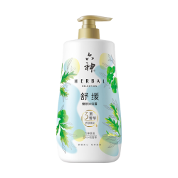 六神 艾叶＋积雪草舒缓沐浴露 750ml