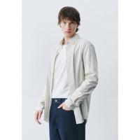 UR UR2025春季轻通勤气质撞色条纹开襟衬衫UMU250005