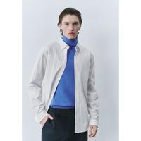 UR UR2025春季时尚商务通勤条纹开襟衬衫UMU250006