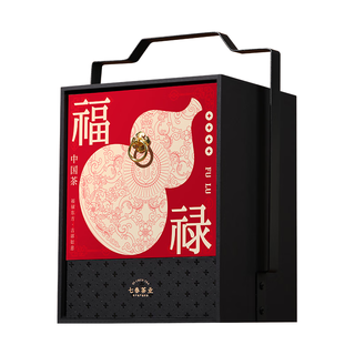  七春 过年 红茶岩茶组合 【福禄组合】金骏眉大红袍312g