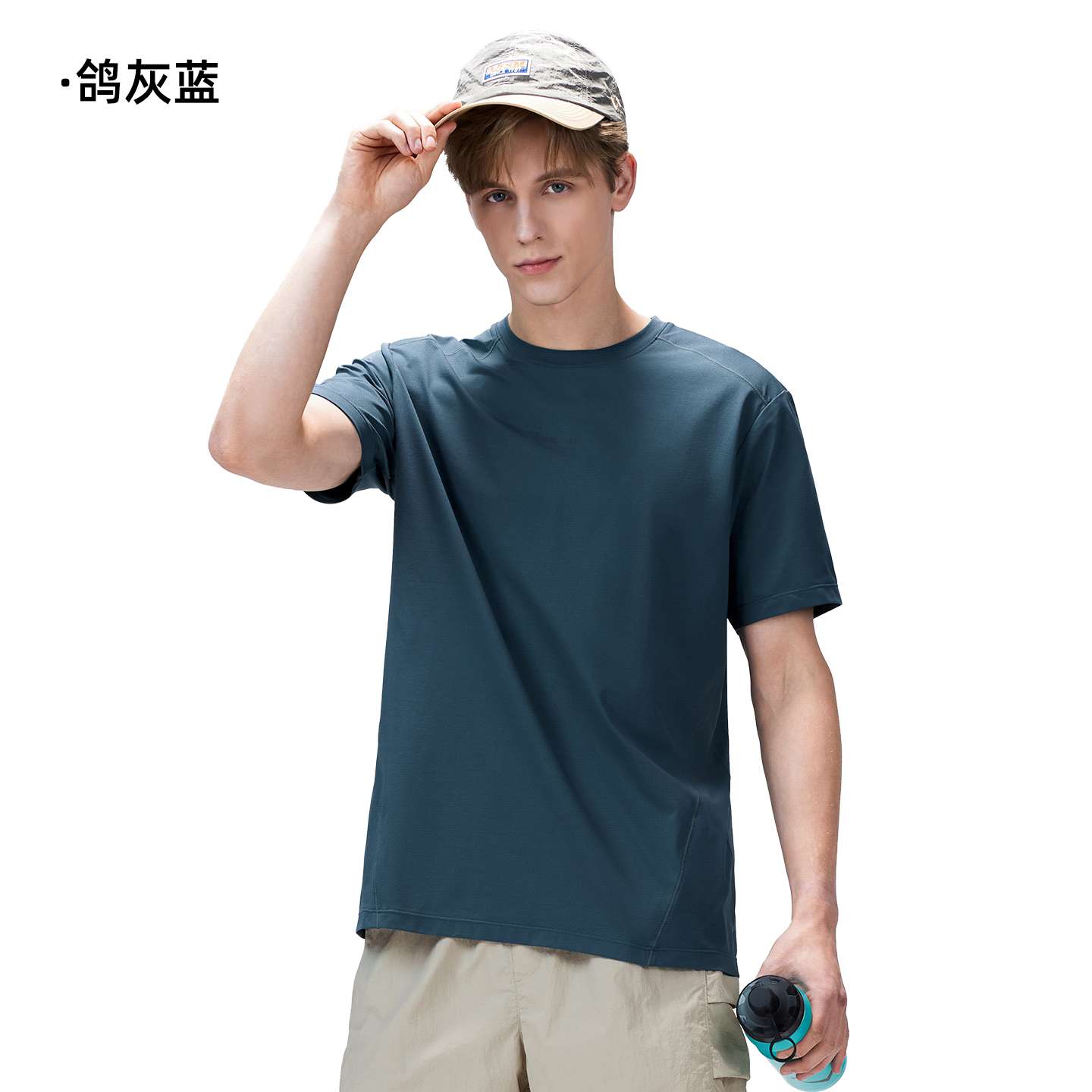鸽灰蓝，男款，A16BZ01053