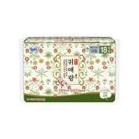贵爱娘 中草药卫生巾 夜用大型 18片*29cm