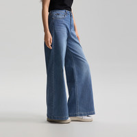 Lee 26夏季新款复古水洗宽松阔腿设计