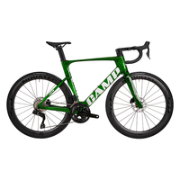  CAMP/坎普 碳纤维破风车架 公路车 冰裂绿 24速