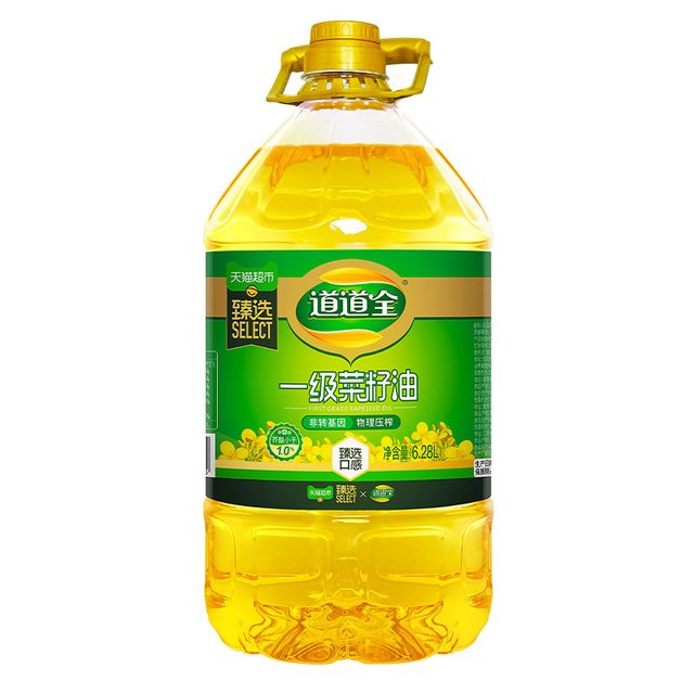 道道全 物理压榨 菜籽油 6.28L
