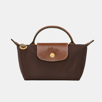 珑骧 女士 Le Pliage短柄可折叠化妆包饺子包手拿包（香港仓）