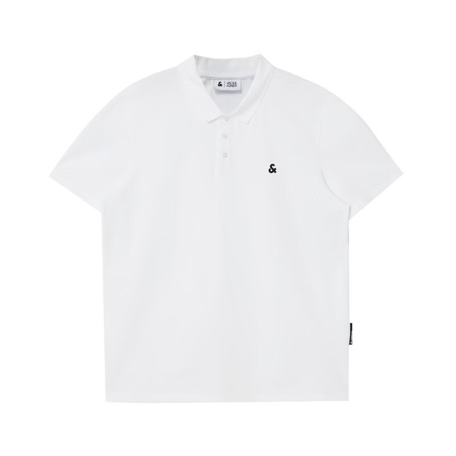 杰克琼斯 夏季新款polo衫男士商务休闲简约纯色刺绣翻领短袖t恤