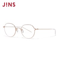 JINS 1.60 复古近视镜 钛框轻量圆框