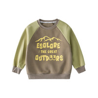 棉花堂 cottontown） 春秋儿童撞色运动上衣套头衫春秋（男女款式齐全）