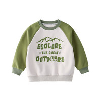 棉花堂 cottontown） 春秋儿童撞色运动上衣套头衫春秋（男女款式齐全）