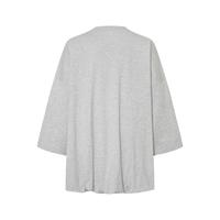  MO&Co./摩安珂 宽松大廓形 女士上衣 中花灰色 XS /155