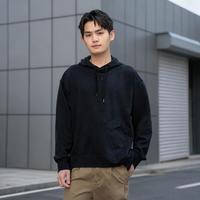 安德玛 男装上衣连帽长袖卫衣简约时尚潮流休闲运动户外日常男式套头衫