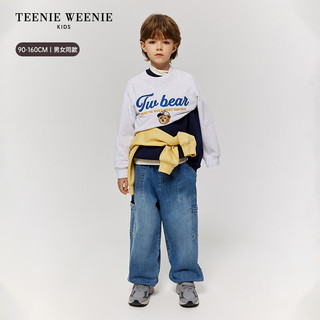  TEENIE WEENIE 贴布绣字母 儿童卫衣 藏青色 140 cm
