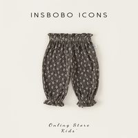  insbobo 洋气 儿童牛仔裤