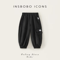  insbobo 洋气 儿童牛仔裤