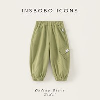  insbobo 洋气 儿童长裤