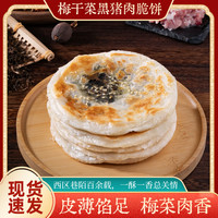 老大房 Laodafang 老大房 国产黑猪肉梅干菜脆饼 420g*2袋（共14片）