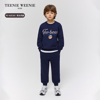  TEENIE WEENIE 贴布绣字母 儿童卫衣 花灰色 160 cm